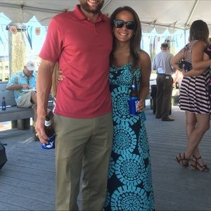 LOFT Flower Print Maxi